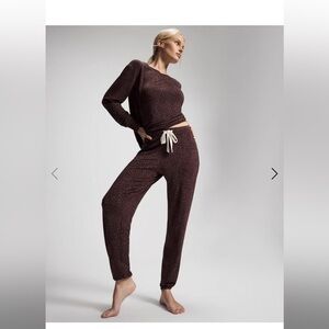 NWT Soma Leopard print PJ set